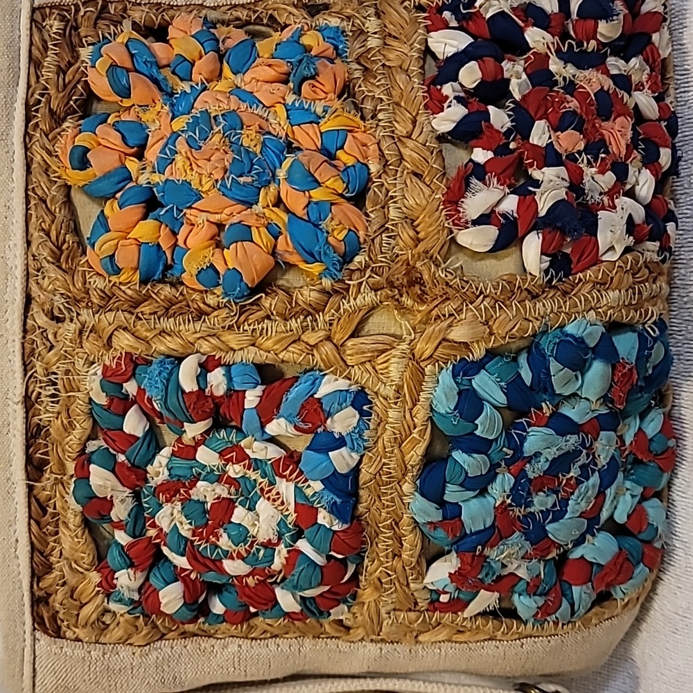 Surf N'sand Multicolor Patchwork Shoulder Bag - image 2